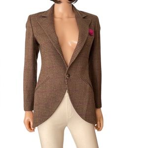 Vintage Ralph Lauren black label Italian blazer